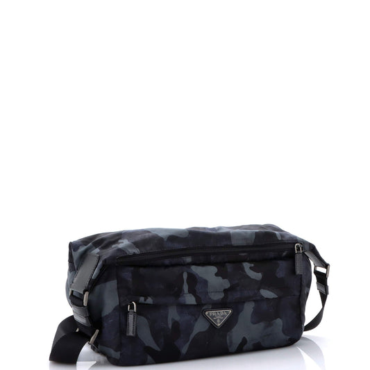 Prada Camouflage Convertible Pocket Belt Bag Tessuto Medium