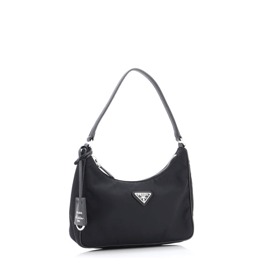 Prada Re-Edition 2005 Hobo Tessuto with Saffiano Leather Mini