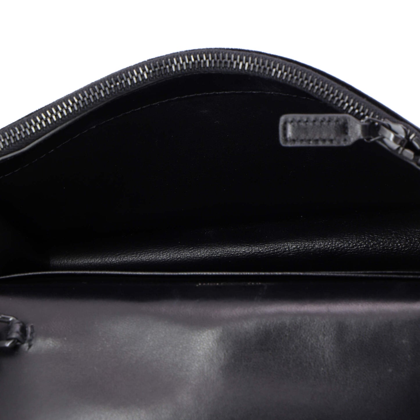 サンローラン クラシック モノグラム タッセル チェーンウォレット ベルベット