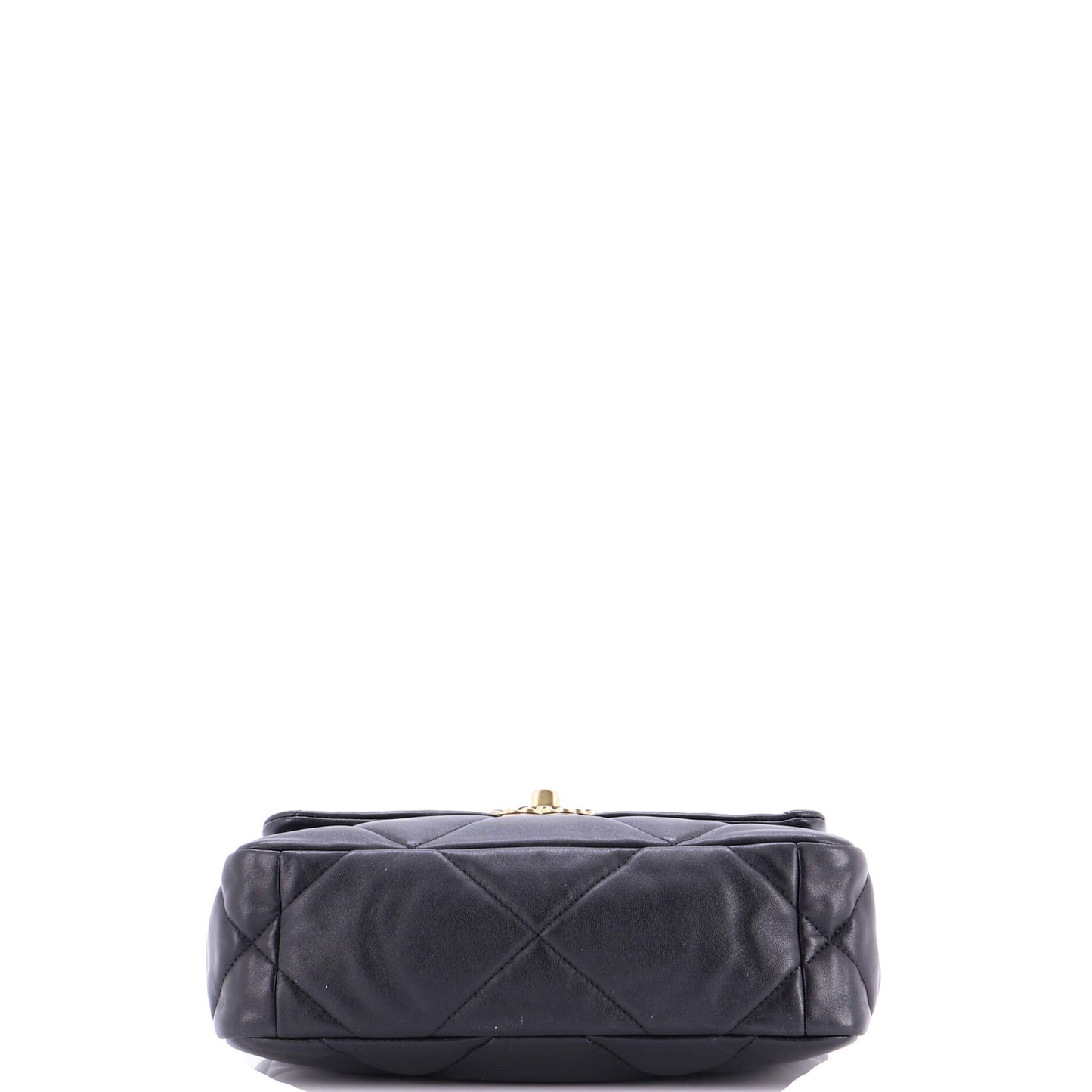 シャネル 19 フラップバッグ キルティングステッチ ラムスキン ミディアム