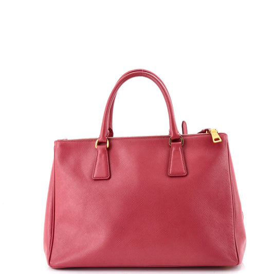 Prada Double Zip Lux Tote サフィアーノ Leather Large