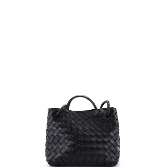 ボッテガ・ヴェネタ アンディアモ トップハンドルバッグ イントレチャート ナッパ スモール