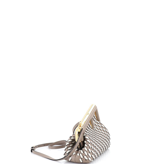 Fendi First Bag Small Woven Leather