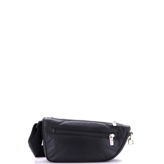 バーバリー シールド メッセンジャーバッグ レザー ミディアム