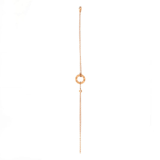 カルティエ 2ダイヤモンド ラブブレスレット 18Kローズゴールド ダイヤモンド付き