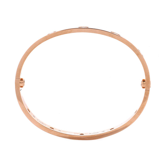 カルティエ ラブ 10 ダイヤモンド ブレスレット 18K ローズゴールド ダイヤモンド付き
