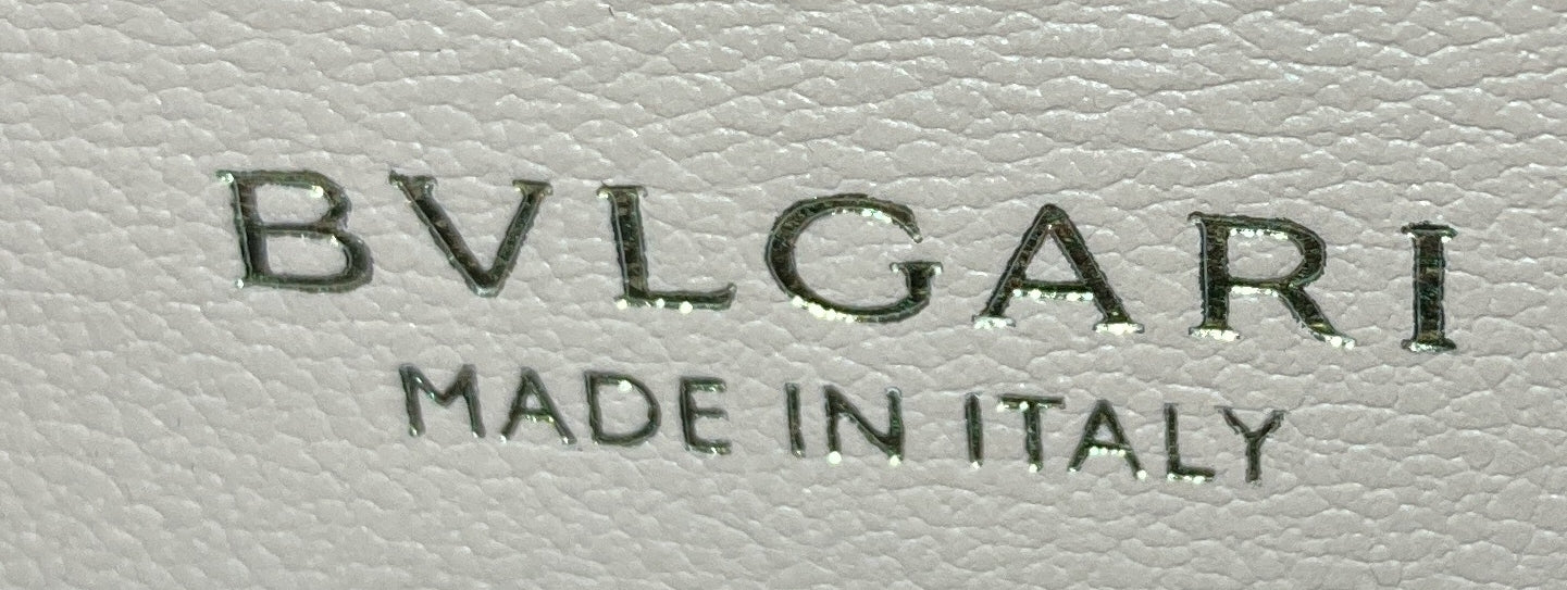 Bvlgari Serpenti Reverse Top Handle Bag in Leather, Small