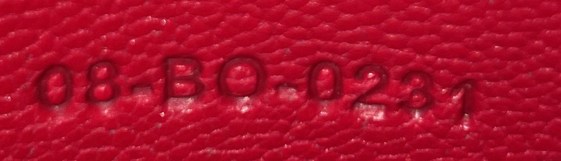 Christian Dior Saddle Shoulder Strap Pouch, Mini, Goatskin