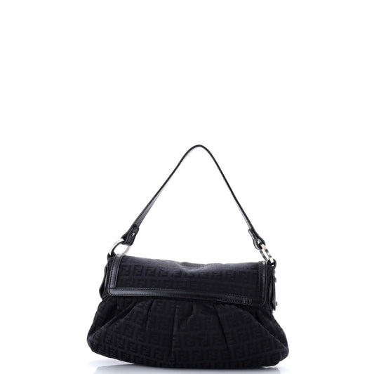 Fendi Chef Flap Bag in Zucca Canvas, Small