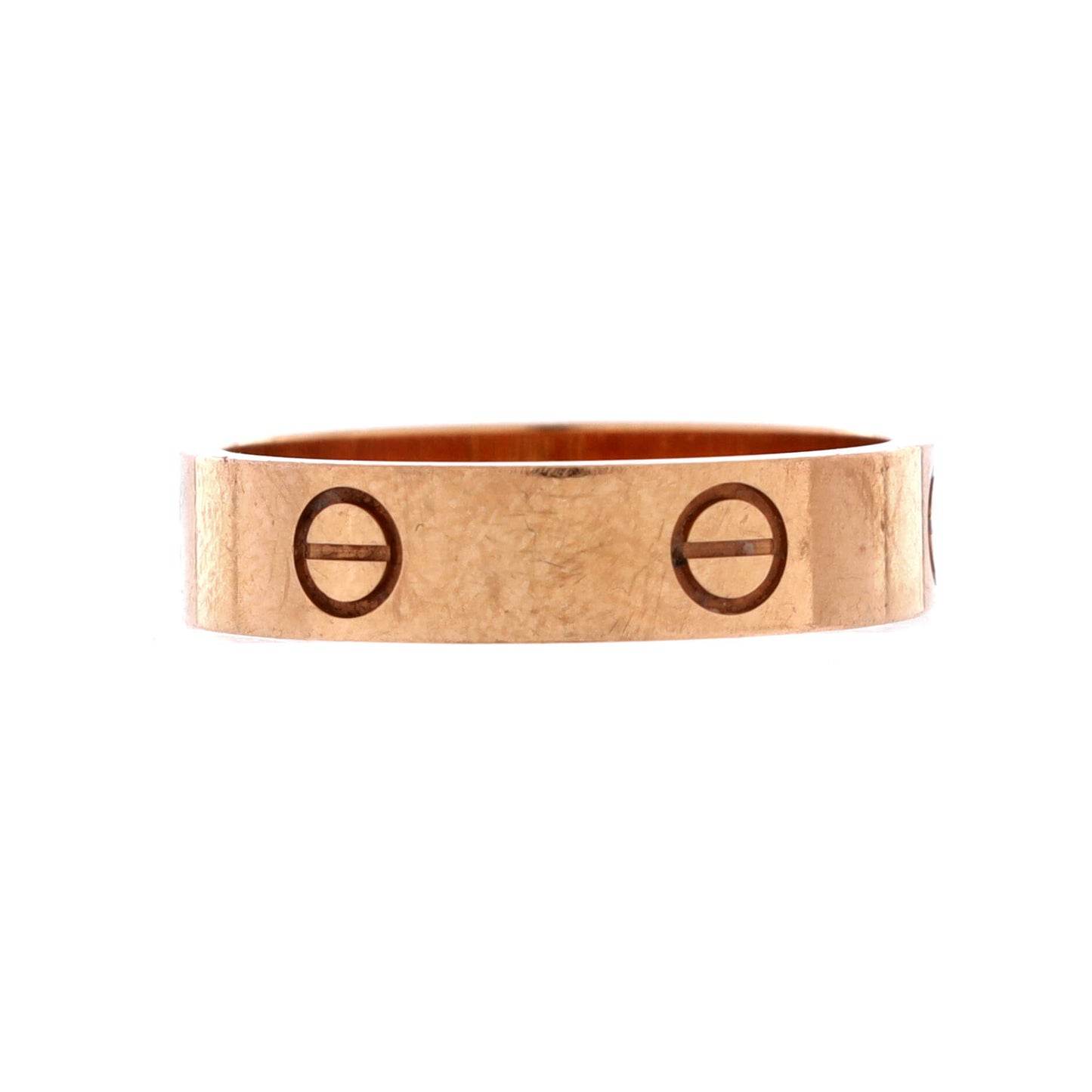 Cartier Love Band Ring in 18K Rose Gold