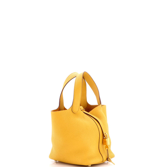 Hermès Picotin Lock Bag Clemence PM