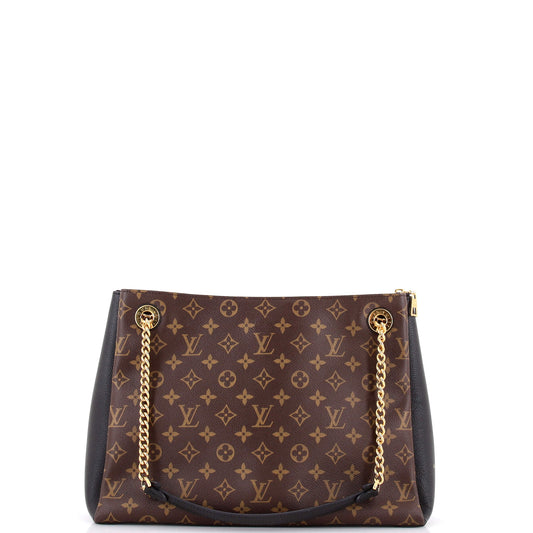 Louis Vuitton Surene Handbag Monogram Canvas and Leather MM