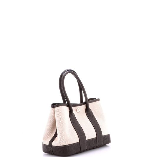 Hermès Neo Garden Tote Toile & Leather 23