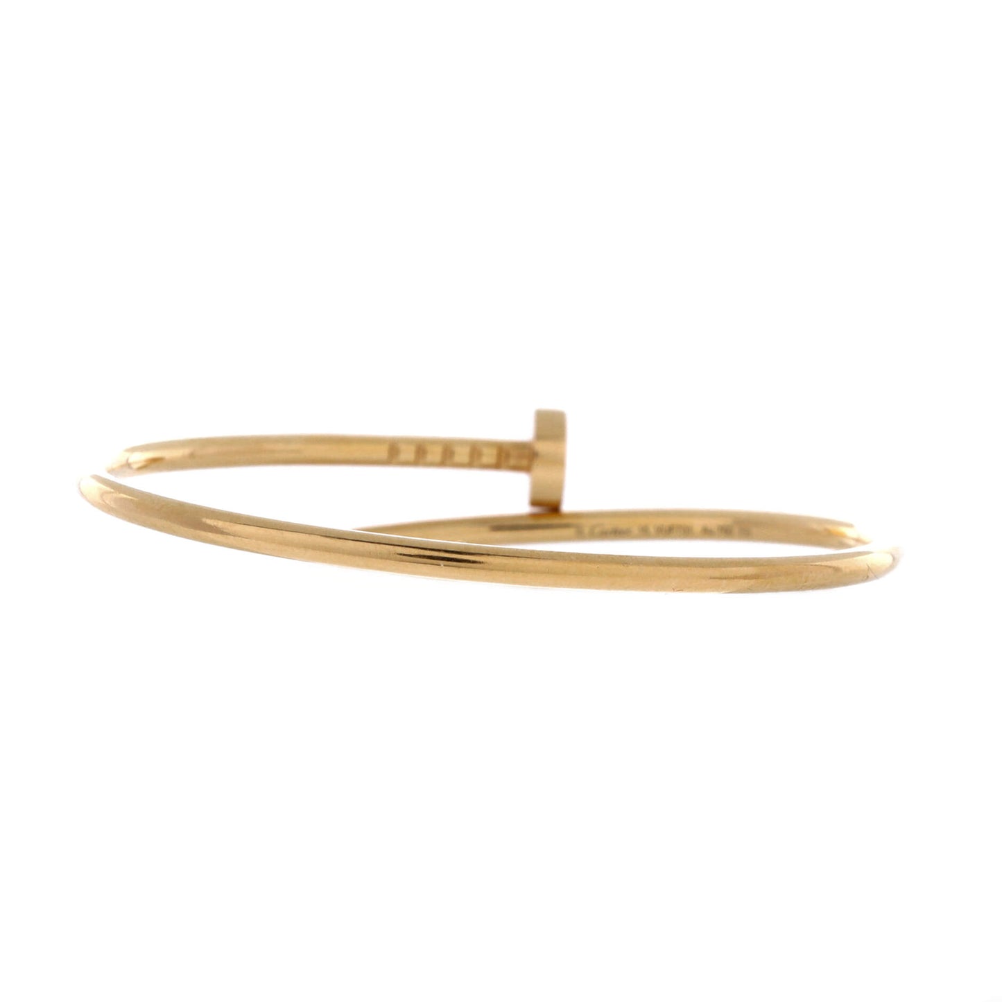 カルティエ ジュスト アン クル ブレスレット 18K イエロー ゴールド スモール