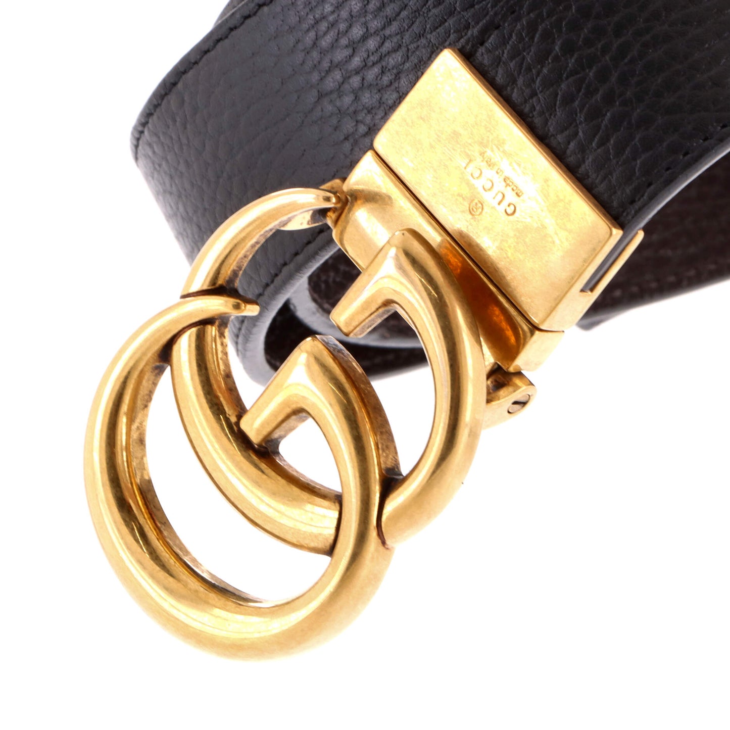 Gucci GG Marmont reversible wide leather belt