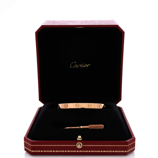 カルティエ ラブ ブレスレット 18K ローズゴールド