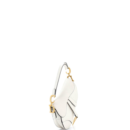 Christian Dior Saddle Leather Mini Handbag