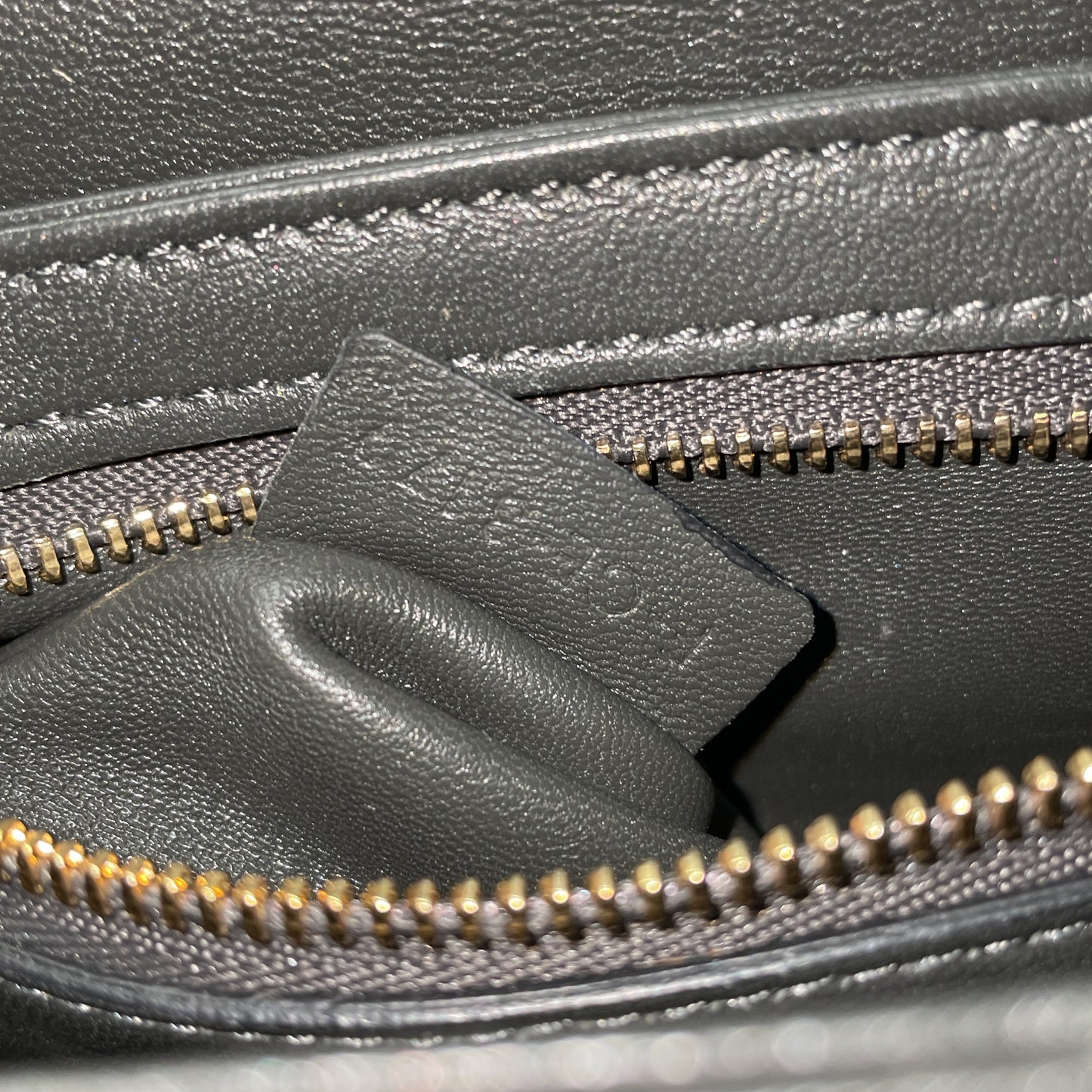 Celine Triomphe Shoulder Bag Lizard Teen