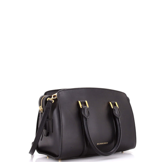 Burberry Wellny Leather Satchel