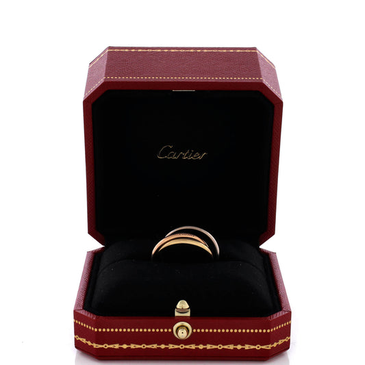 カルティエ トリニティ リング 18K トリコロール ゴールド スモール