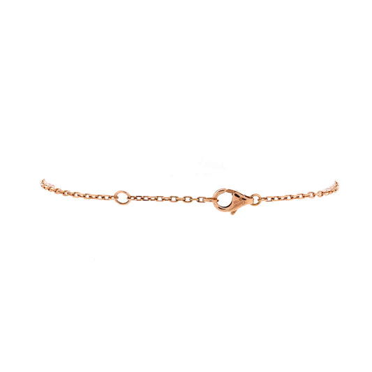 カルティエ ラブ 3 ダイヤモンド インターロッキング ブレスレット 18K ローズゴールド、セラミック、ダイヤモンド