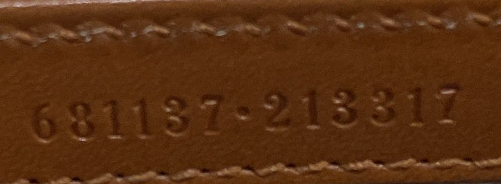 グッチ バンブー 1947 ベルトバッグ レザー ミニ