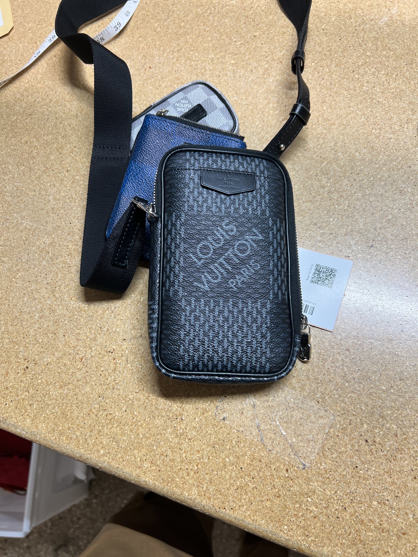 Louis Vuitton Modular Pouch Limited Edition Damier Graphite 3D
