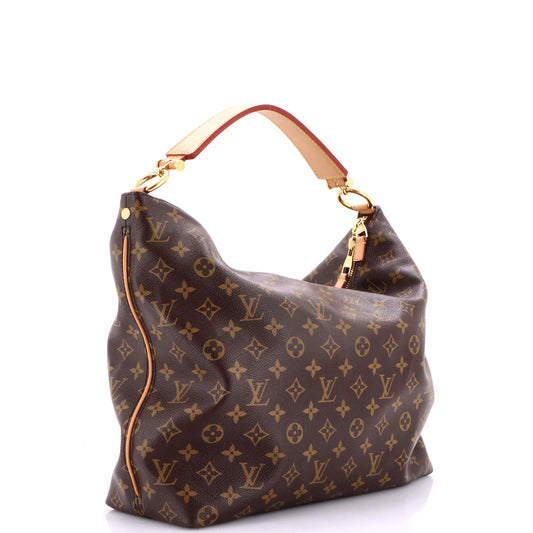 Louis Vuitton Sully Handbag Monogram Canvas MM