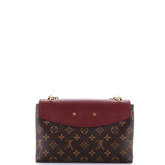 Louis Vuitton Saint-Placide Handbag in Monogram Canvas and Leather