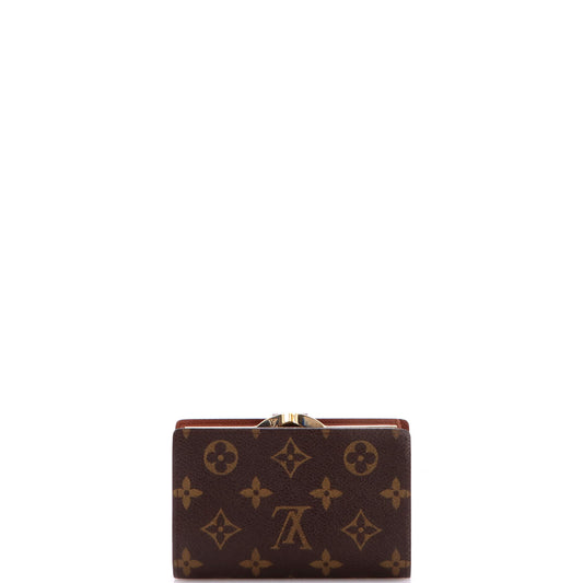 Louis Vuitton French Wallet Monogram Canvas