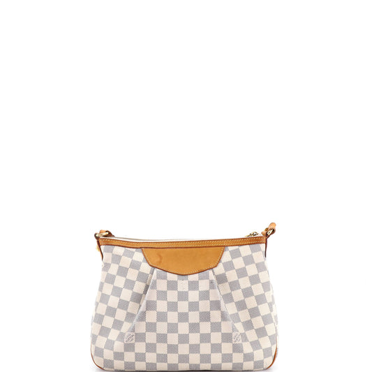 Louis Vuitton Siracusa Handbag Damier PM