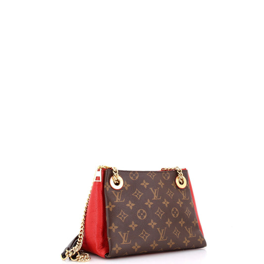Louis Vuitton Surene Handbag Monogram Canvas and Leather BB