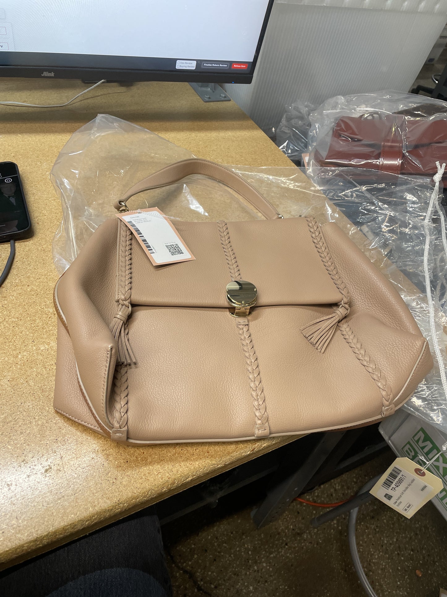 Chloe Penelope soft shoulder bag in leather, large