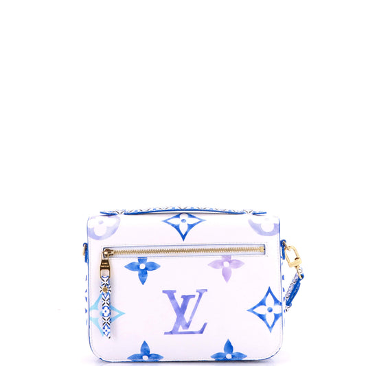 Louis Vuitton Pochette Metis by the Pool Monogram Watercolor Giant MM