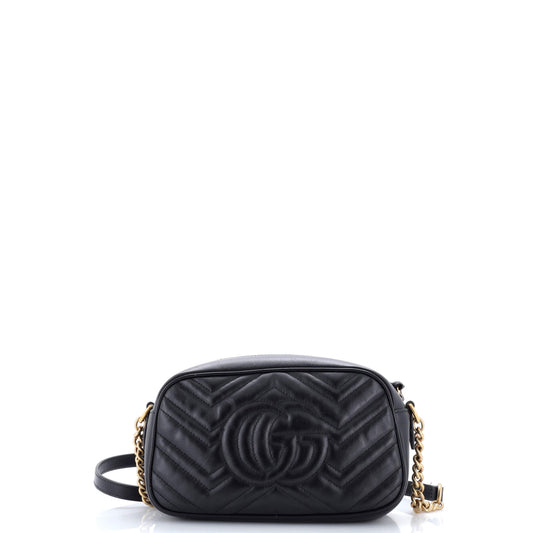 Gucci GG Marmont Matelasse Leather Small Shoulder Bag