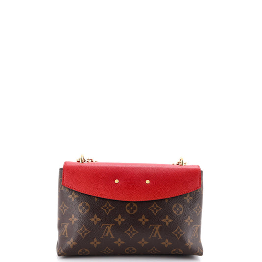 Louis Vuitton Saint-Placide Handbag in Monogram Canvas and Leather