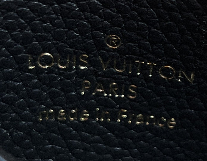 Louis Vuitton LV Charm Card Holder Monogram Empreinte Leather