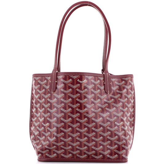Goyard Ange Reversible Tote Bag in Coated Canvas, Mini