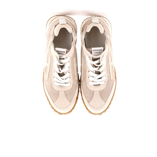 Hermes Women's Jet Sneakers in Suede