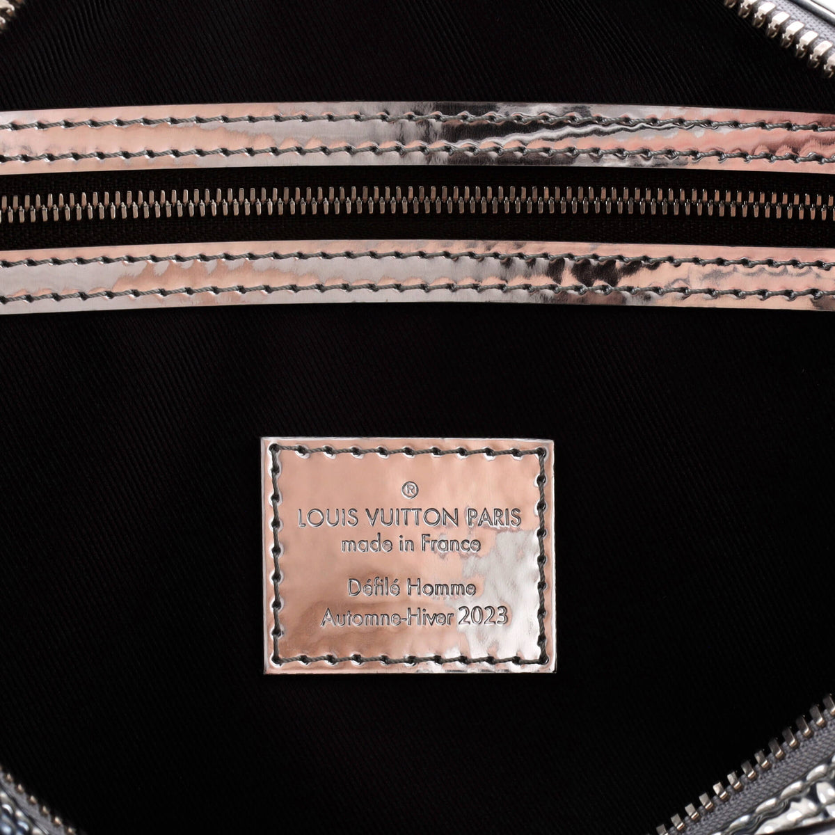 Louis Vuitton Keepall Bandouliere Bag Limited Edition Metallic Nebula Monogram Canvas 35