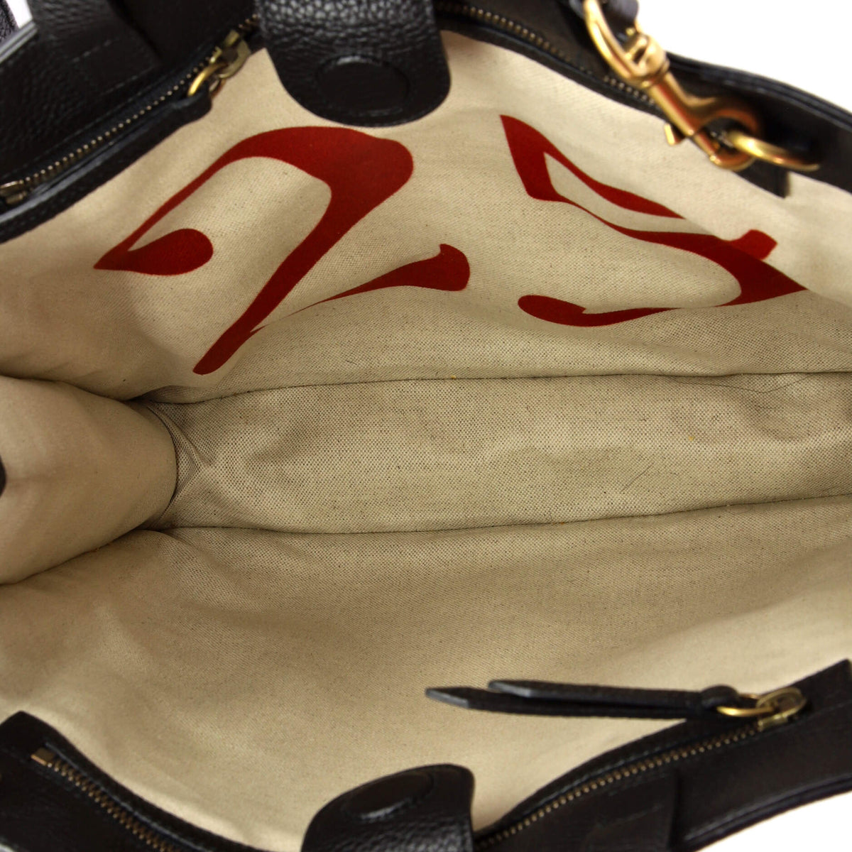 Gucci Convertible Soft Open Tote Printed Leather Tall