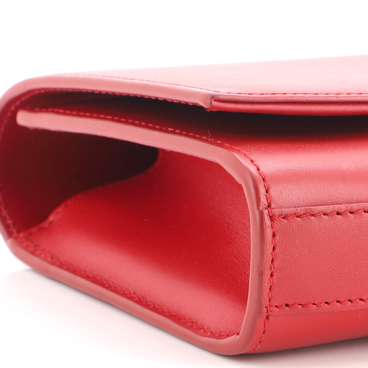 Saint Laurent Classic Monogram Tassel Clutch Leather Long