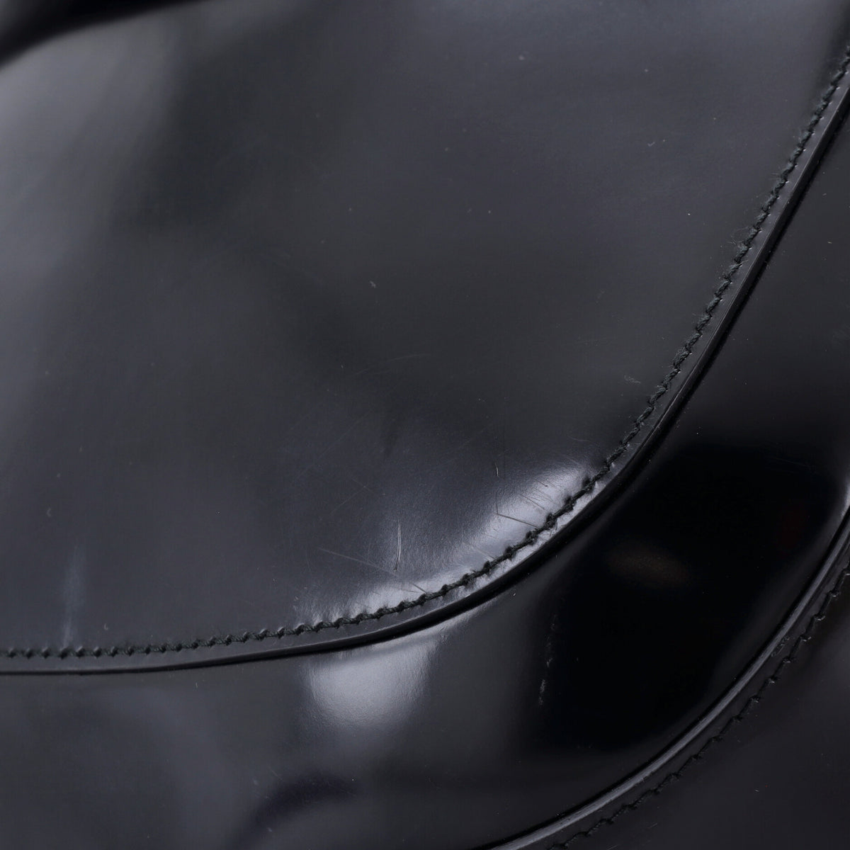 Prada Cleo Flap Shoulder Bag Spazzolato Leather Large