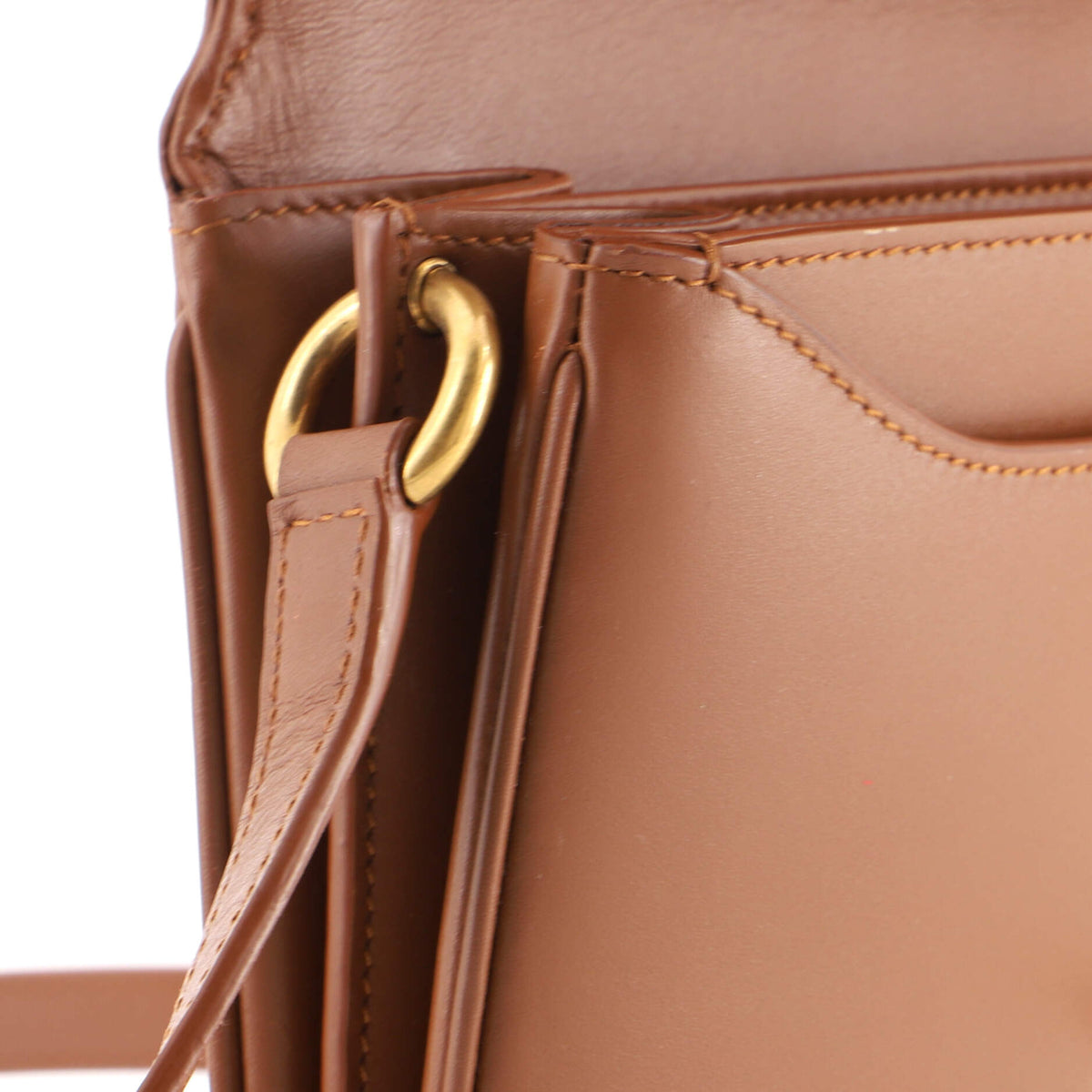 Saint Laurent Le Maillon Shoulder Bag Leather Medium