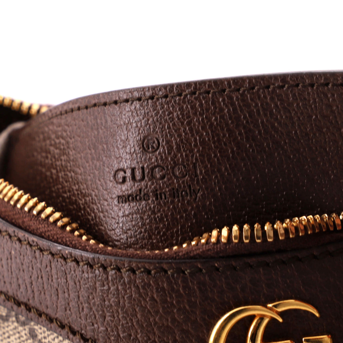 Gucci Ophidia Charm Shoulder Bag GG Coated Canvas Small