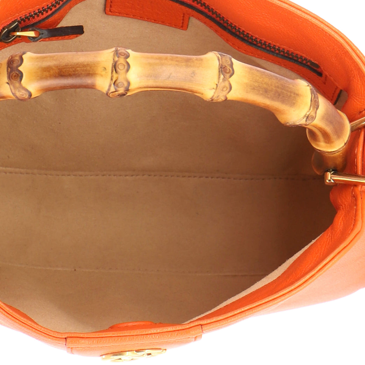 Gucci Diana NM Bamboo Shoulder Bag Leather Small