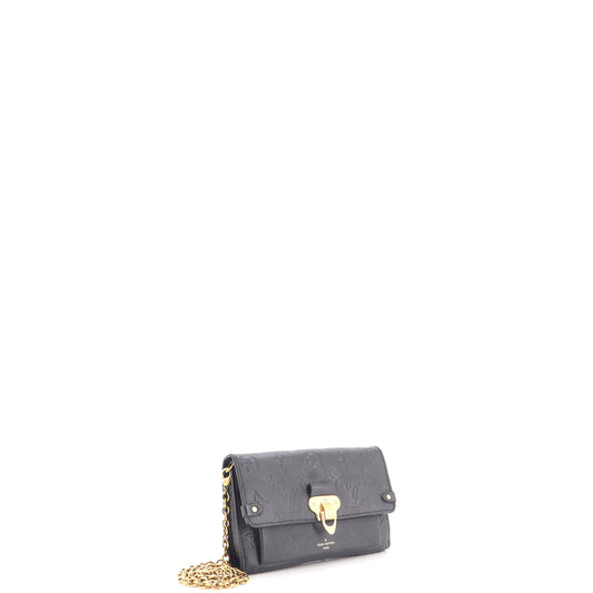 Louis Vuitton Vavin Chain Wallet Monogram Empreinte Leather