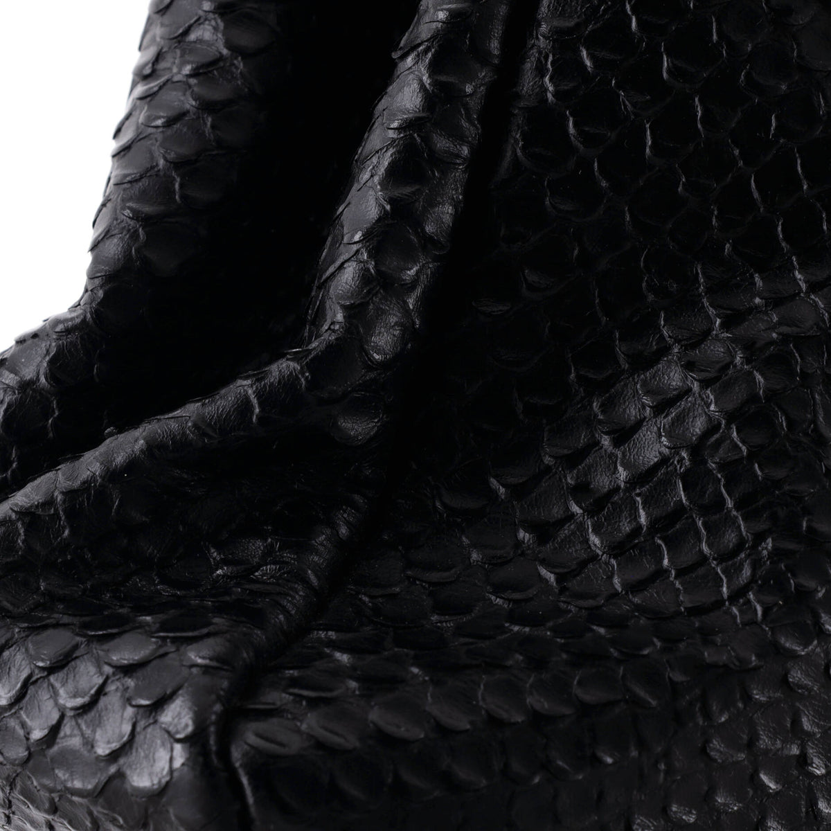 Saint Laurent Classic Monogram College Bag Python Embossed Leather Large