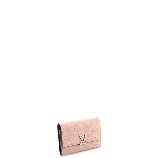 Louis Vuitton Capucines Wallet Leather Compact