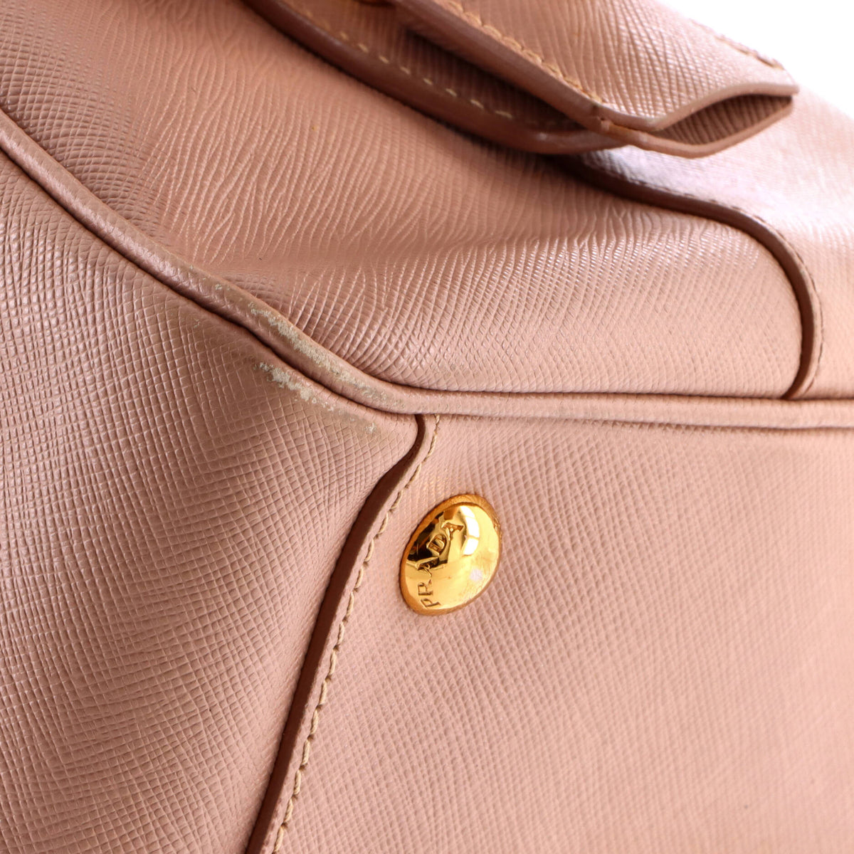 Prada Convertible Bowler Bag Saffiano Leather Medium